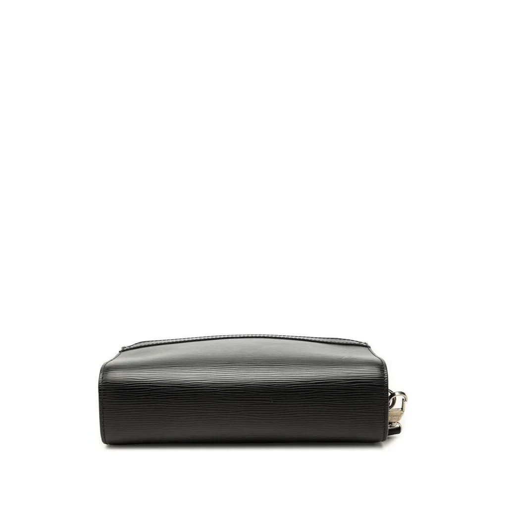 Louis Vuitton Epi Pochette Hoche Black Leather Very good - Inside View
