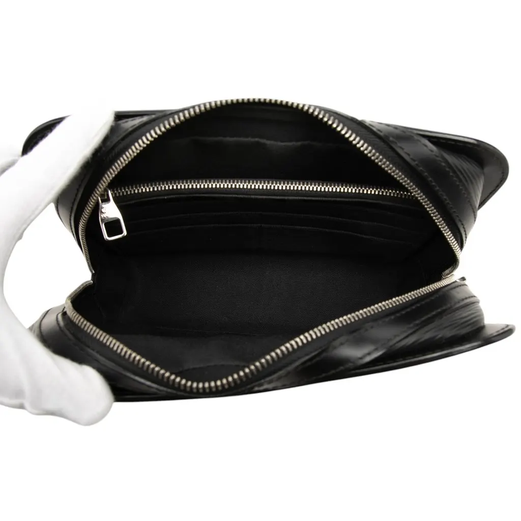 Louis Vuitton Epi Pochette Hoche Black Leather Very good - Model View