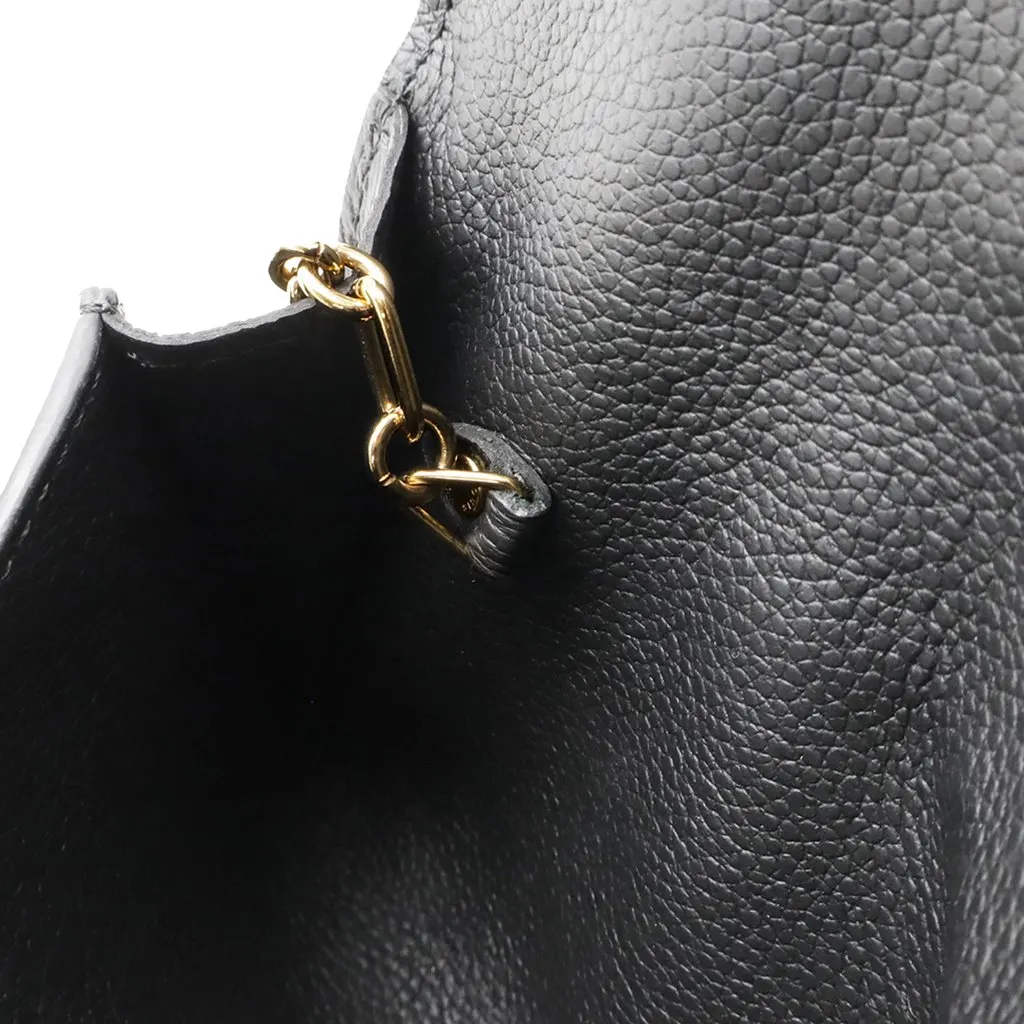 Louis Vuitton Monogram Empreinte Key Pouch Black Leather Very good - Model View