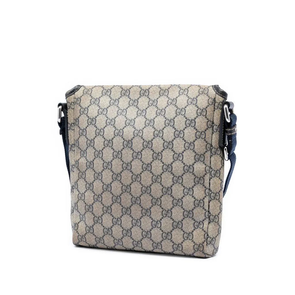 Gucci GG Supreme Crossbody Beige Very good - Back View