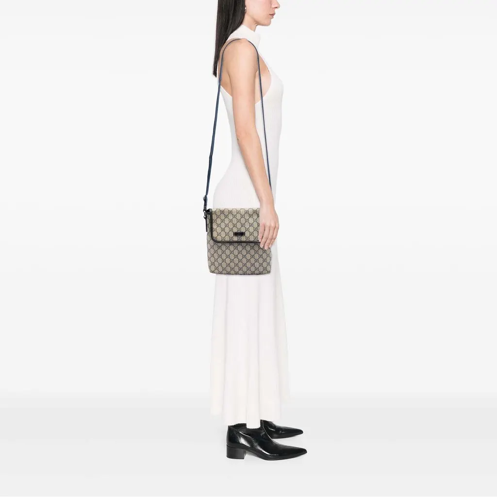 Gucci GG Supreme Crossbody Beige Very good - Box View