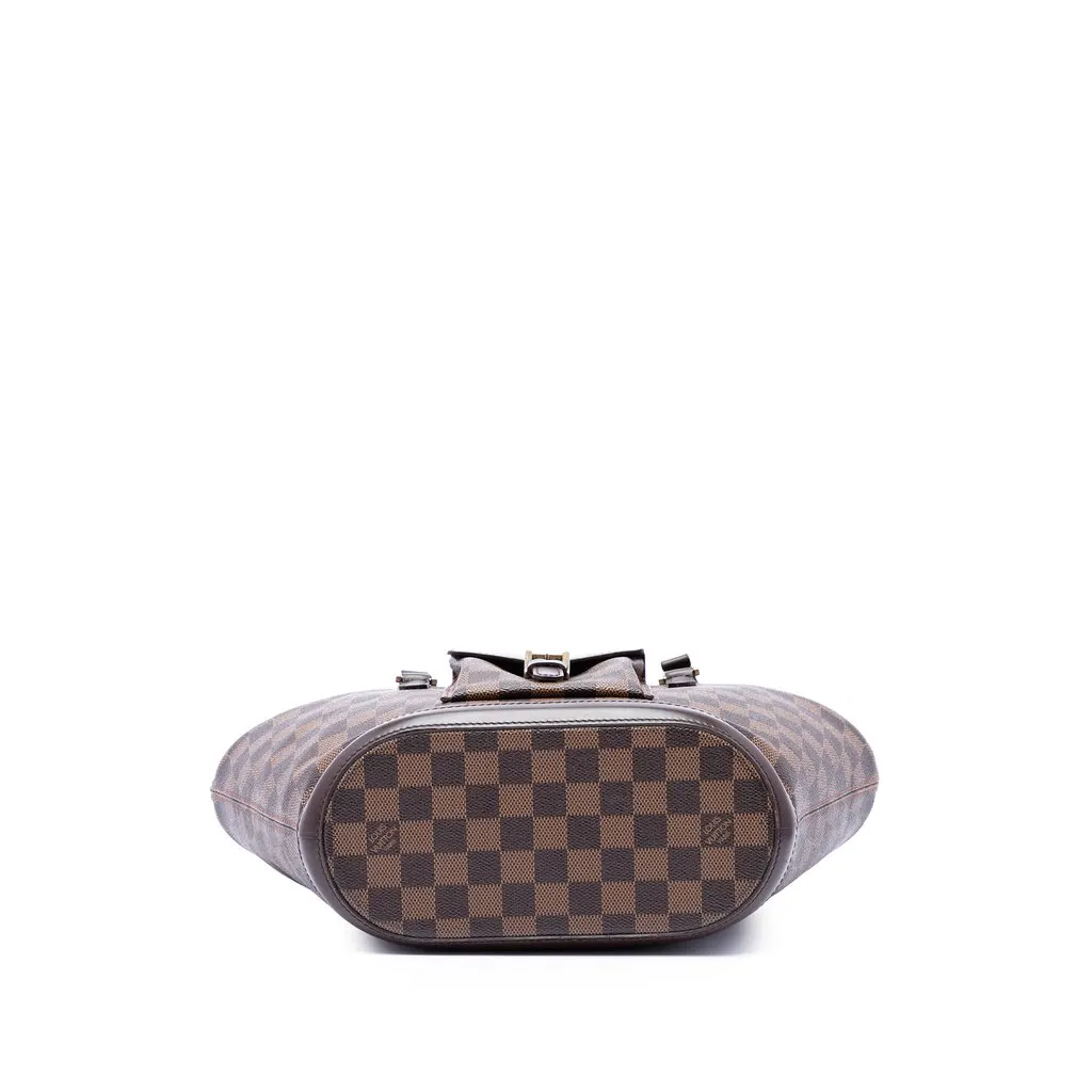 Louis Vuitton Damier Ebene Manosque PM Brown Very good - Inside View