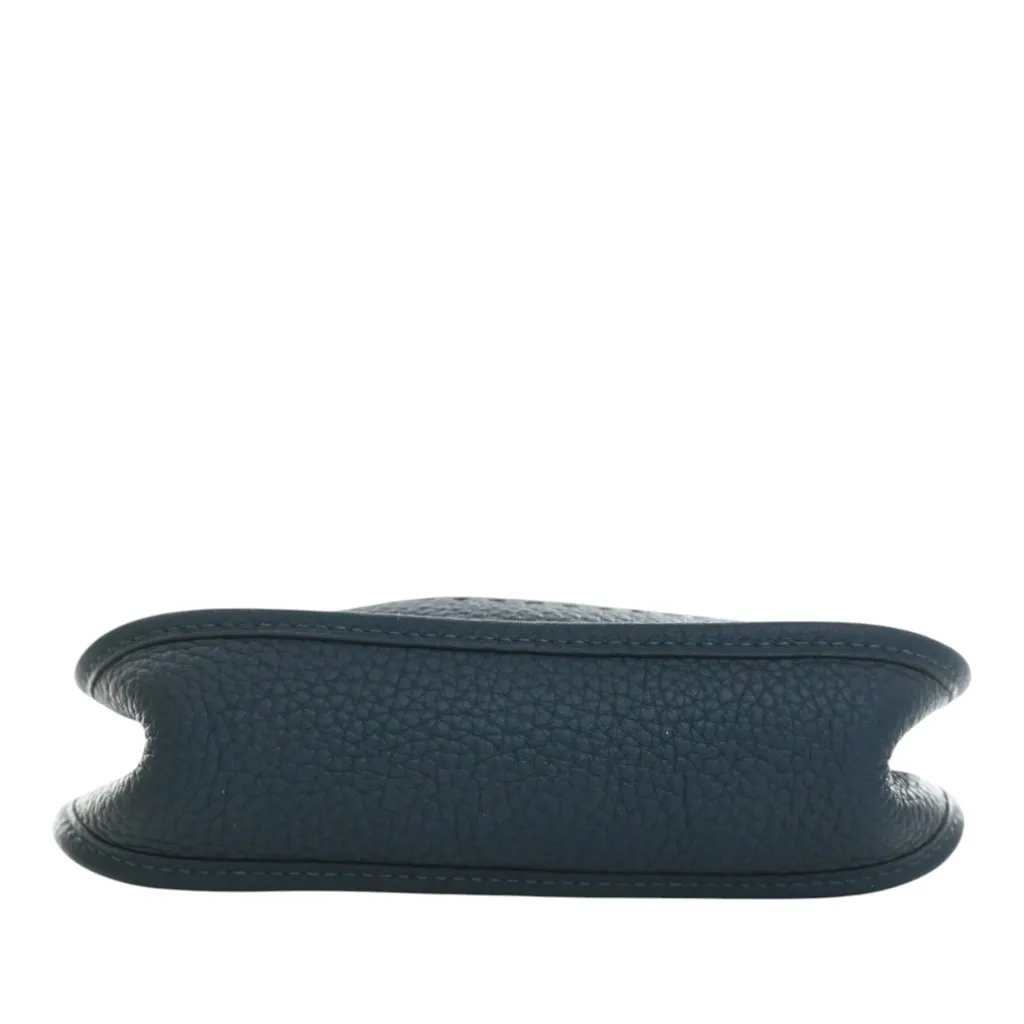 Hermès Clemence Evelyne TPM 16 Blue Leather Very good - Box View