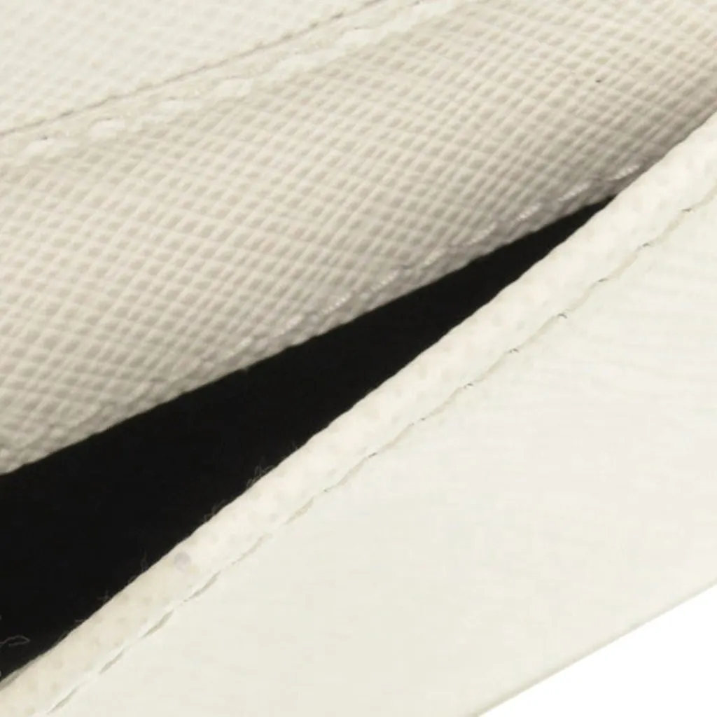 Prada Saffiano Card Holder White Leather Very good - Inside View