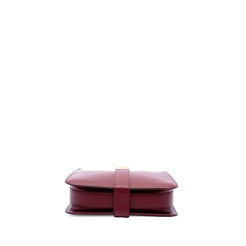 Bottega Veneta Nappa Marie Shoulder Bag Red Leather Very good - Inside View