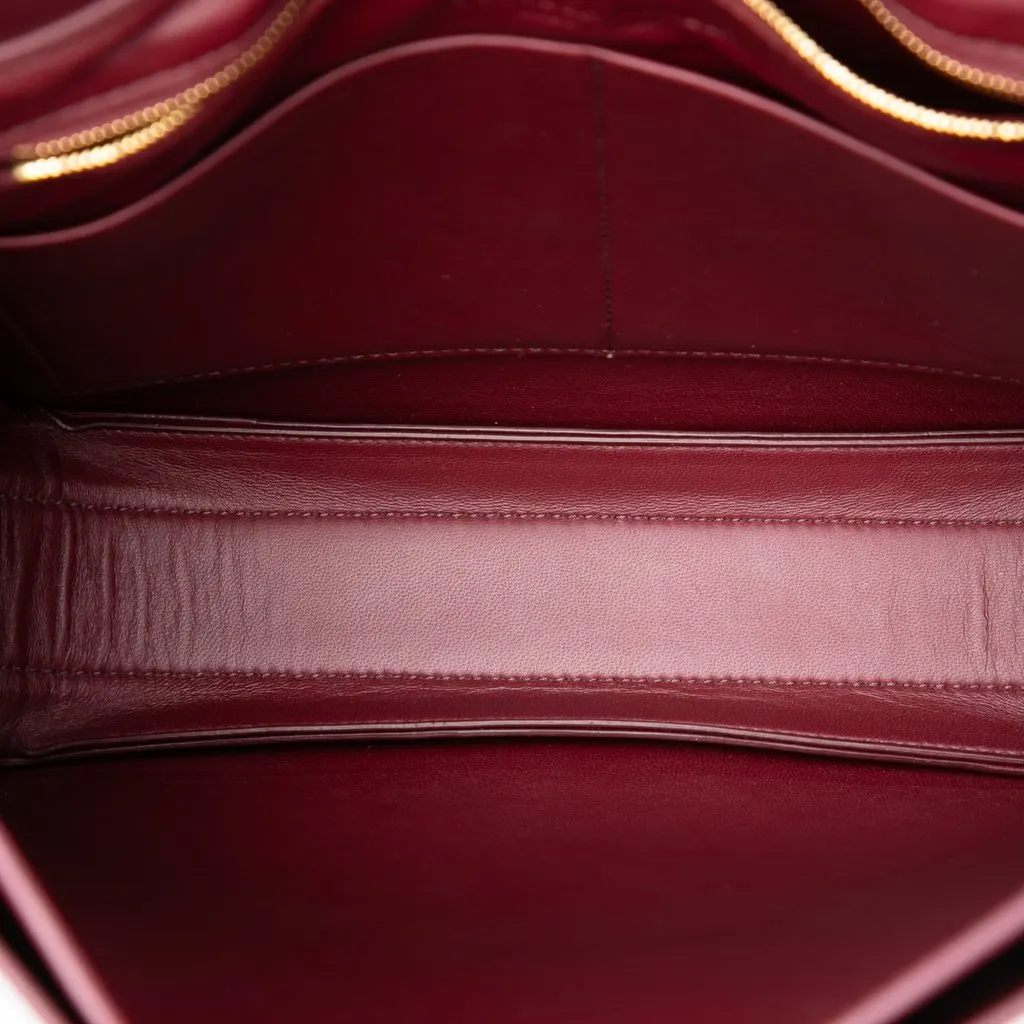 Bottega Veneta Nappa Marie Shoulder Bag Red Leather Very good - Model View