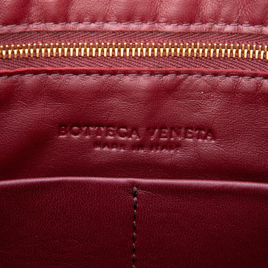 Bottega Veneta Nappa Marie Shoulder Bag Red Leather Very good - Box View