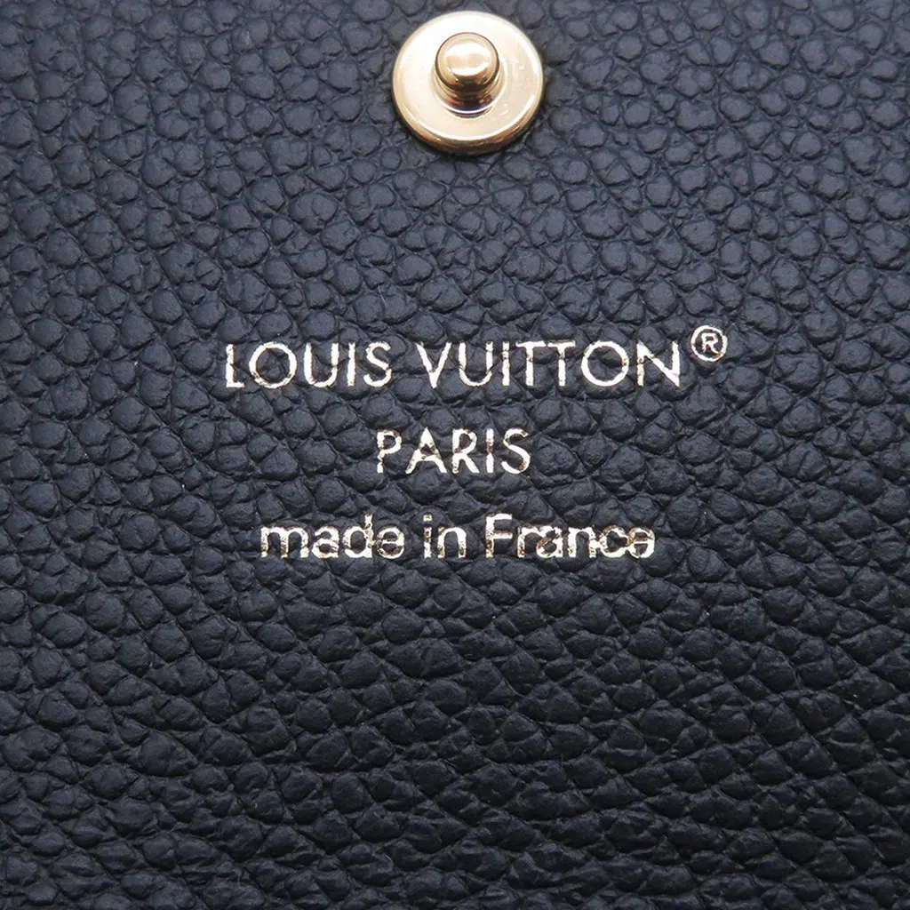Louis Vuitton Monogram Empreinte 6 Key Holder Black Leather Very good - Inside View