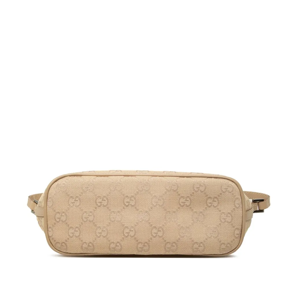 Gucci GG Canvas Boat Beige Canvas Good - Inside View