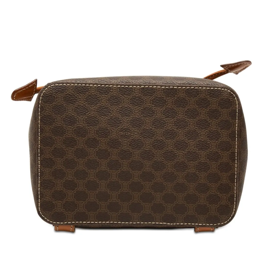 Celine Macadam Coated Canvas  Backpack Brown Leather Very good - Inside View