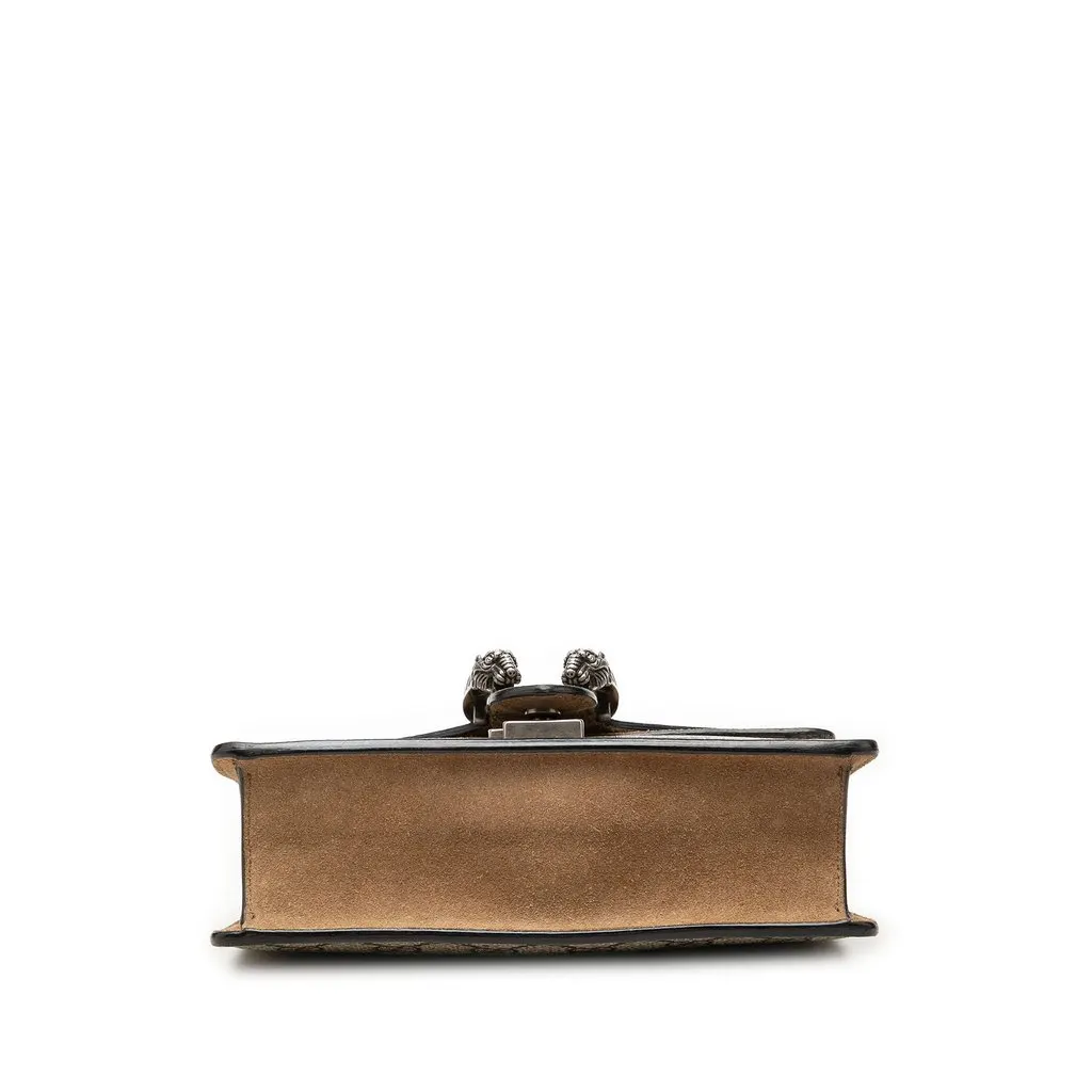 Gucci Small GG Supreme Dionysus Crossbody Beige Canvas Very good - Inside View