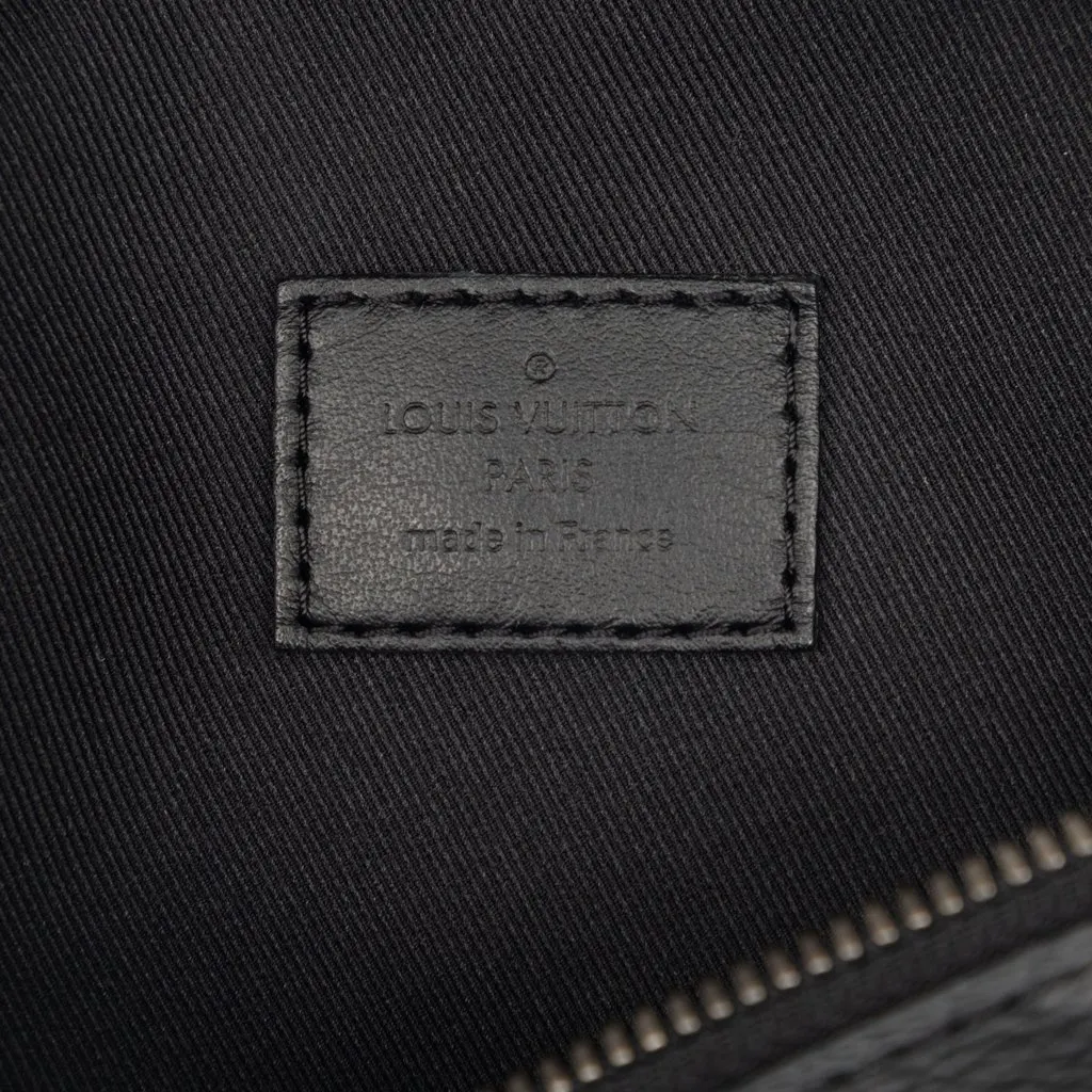 Louis Vuitton Monogram Eclipse Discovery Bumbag PM Black Very good - Box View
