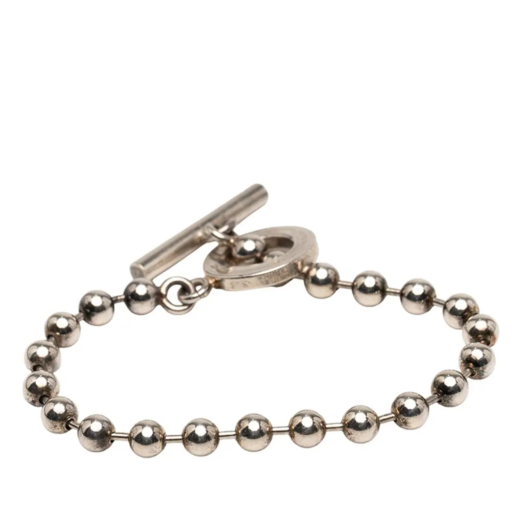Gucci Sterling Silver Ball Chain Toggle Bracelet Silver Metal Very good - Inside View