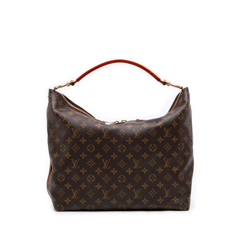 Louis Vuitton Monogram Sully MM Brown Very good - Front View