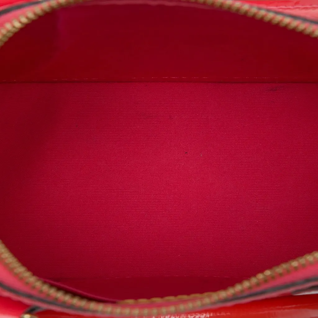 Louis Vuitton Monogram Vernis Alma BB Pink Leather Very good - Model View