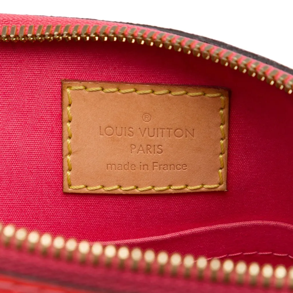 Louis Vuitton Monogram Vernis Alma BB Pink Leather Very good - Box View
