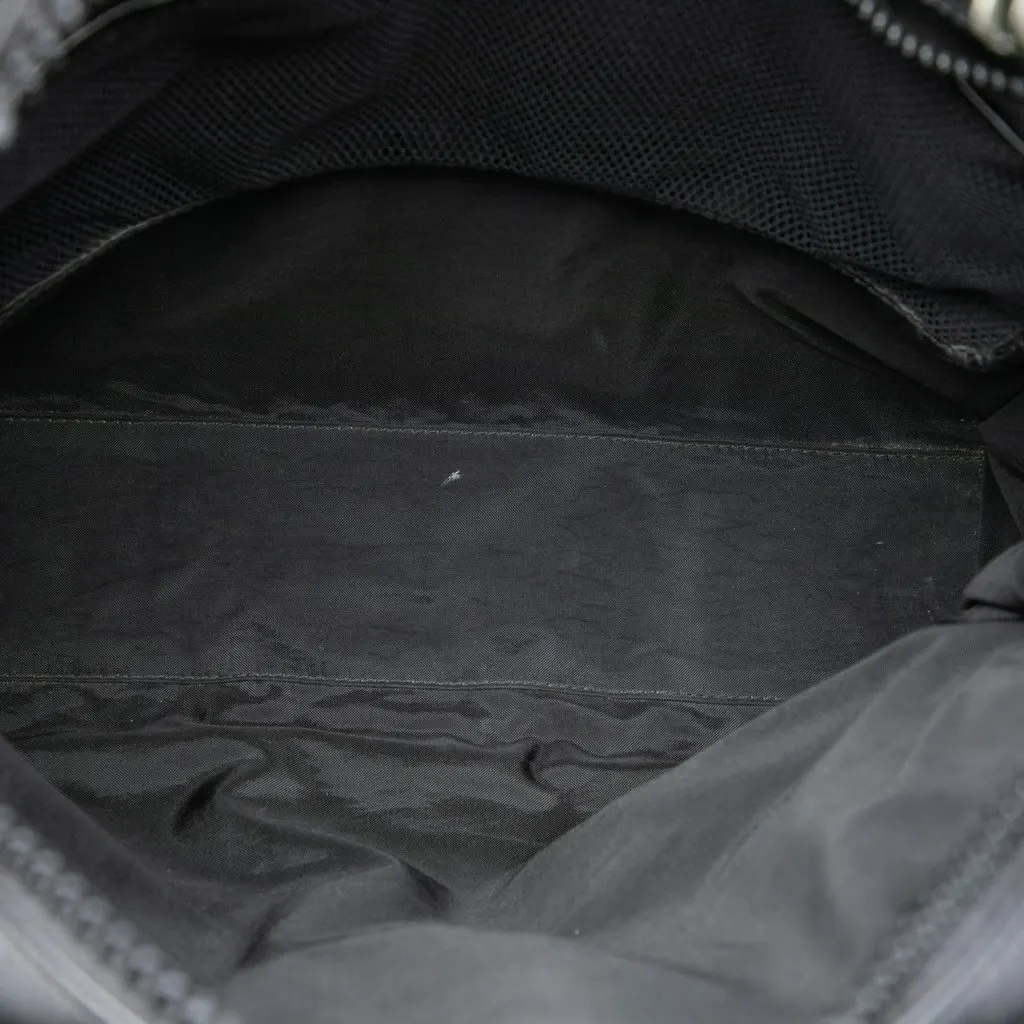 Dior Leather Vertical Tote Black Leather Very good - Model View