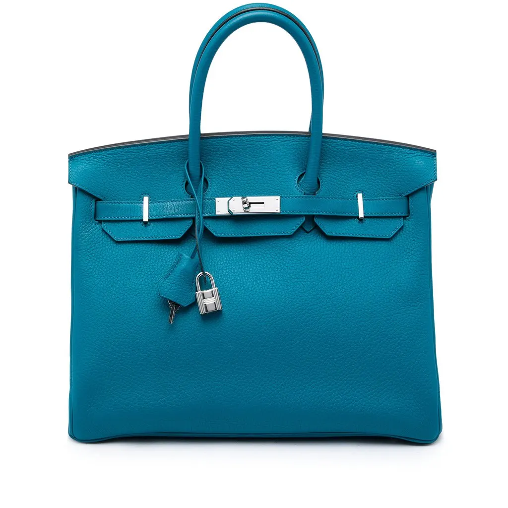 Hermès Clemence Birkin Retourne 35