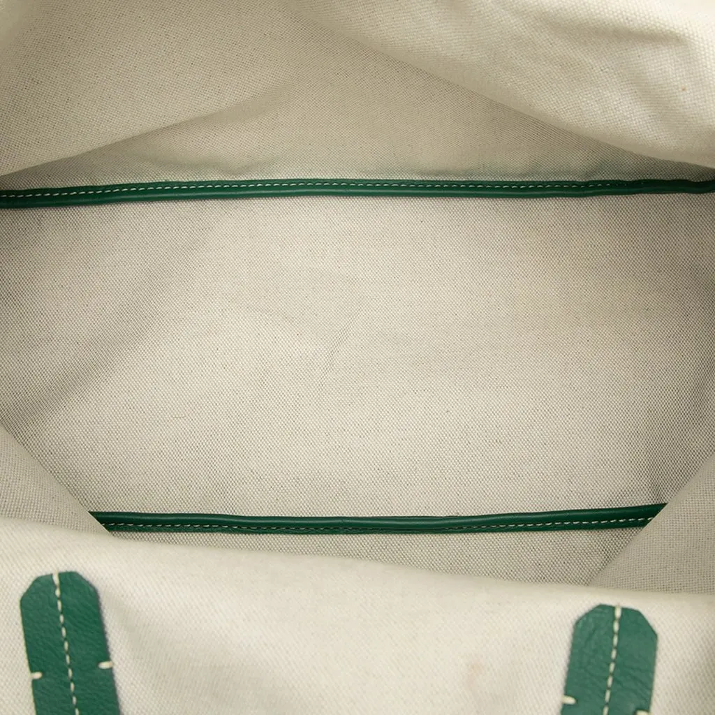 Goyard Goyardine Saint Louis PM Green Very good - Model View