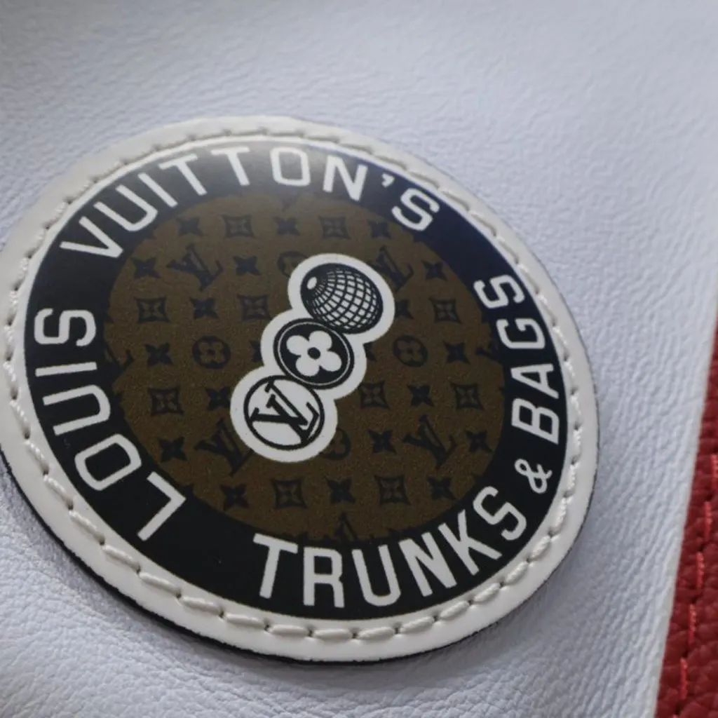 Louis Vuitton Calfskin Monogram Airline Palm Springs PM White Leather Very good - Model View