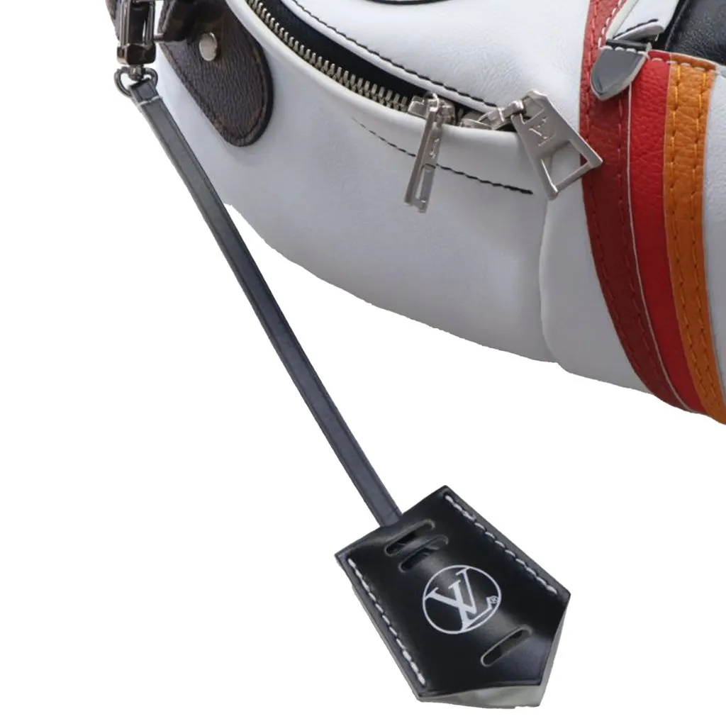 Louis Vuitton Calfskin Monogram Airline Palm Springs PM White Leather Very good - Box View