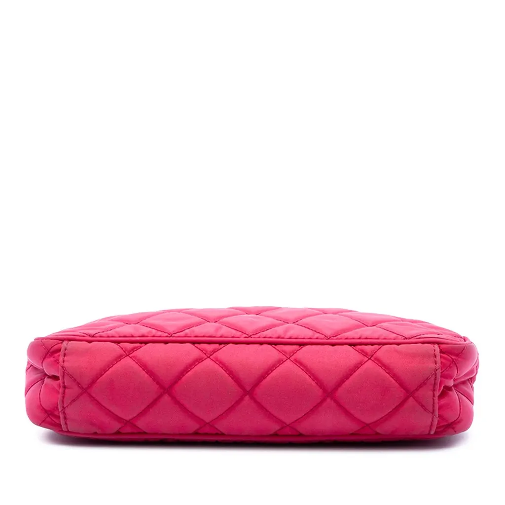 Prada Impuntu Tessuto Satchel Pink Very good - Inside View