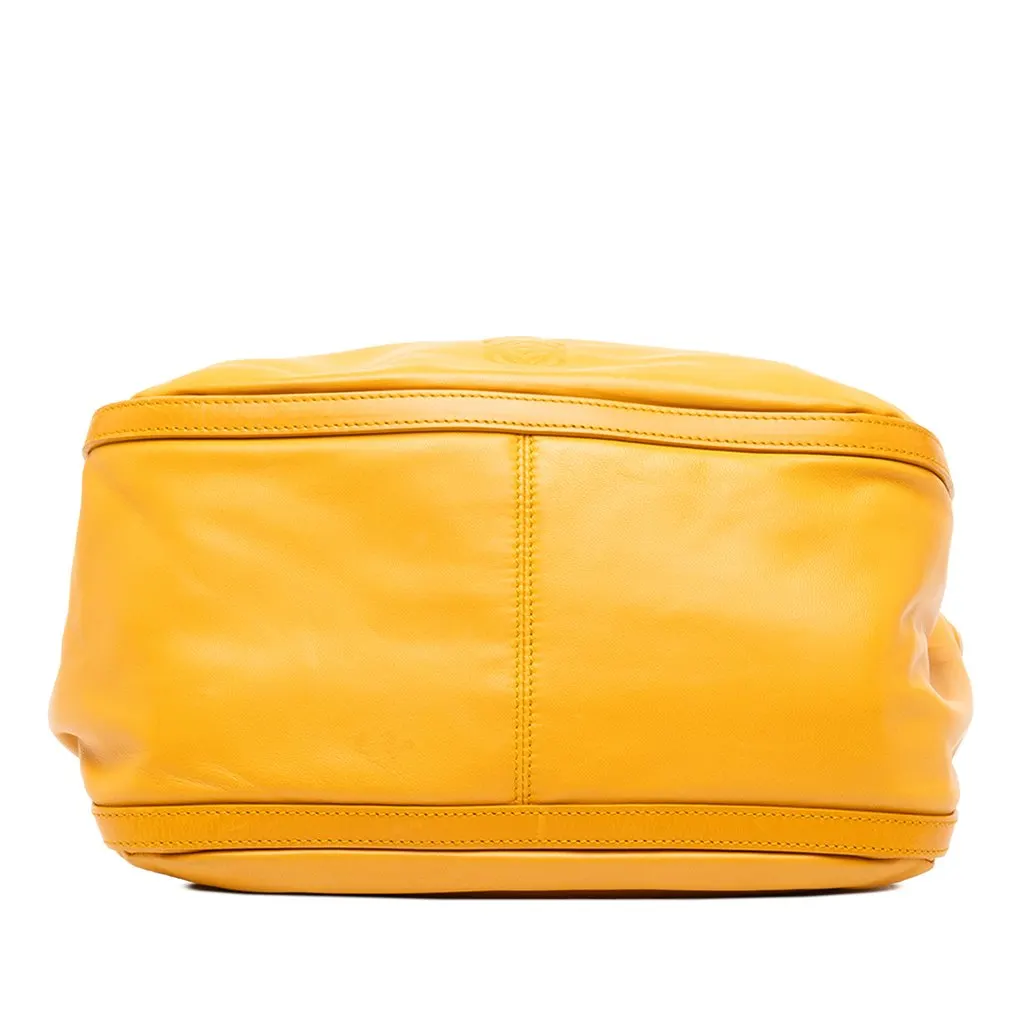 Loewe Nappa Anagram Tote Yellow Leather Good - Inside View