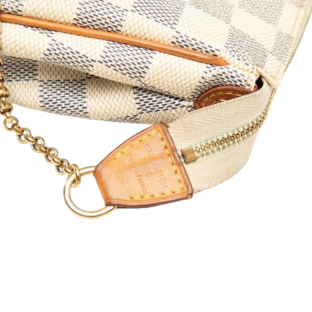 Louis Vuitton Damier Azur Eva White Canvas Good - Box View