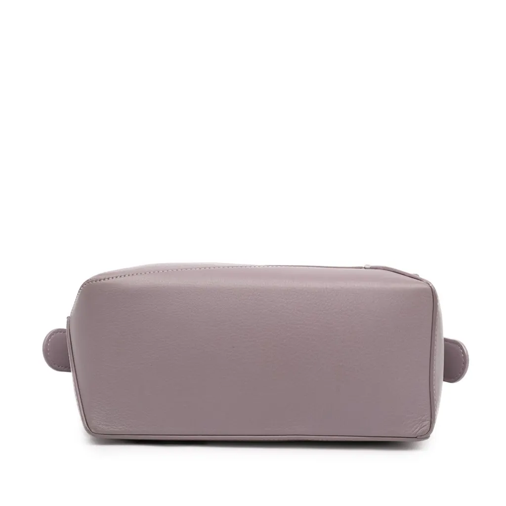 Loewe Small Calfskin Puzzle Edge Satchel Purple Leather Very good - Inside View