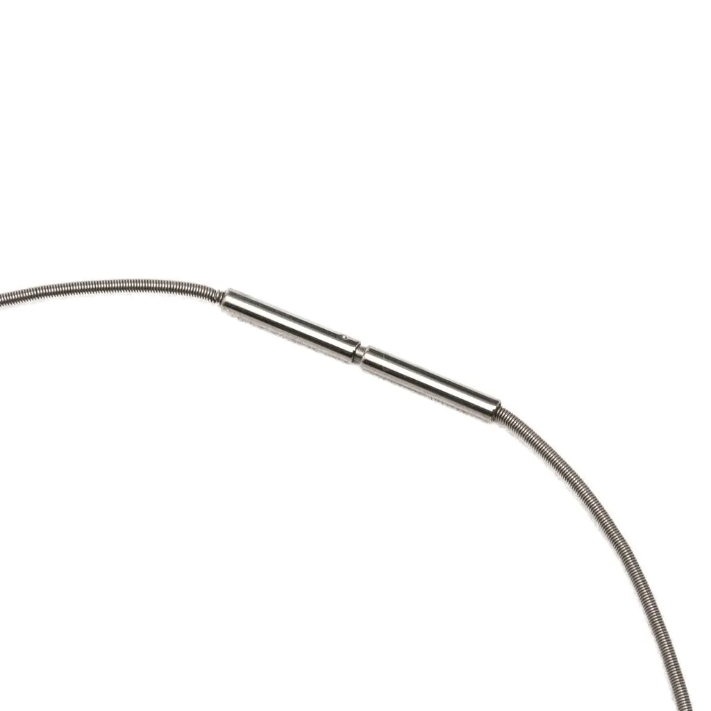 Hermès Palladium Plated Enamel Cage dH Cube Necklace Silver Palladium Good - Inside View
