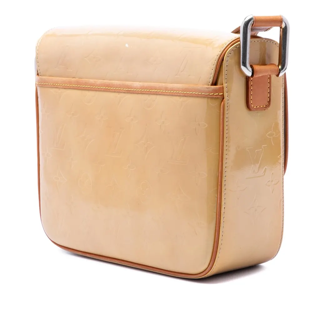 Louis Vuitton Monogram Vernis Christie GM Brown Leather Very good - Back View