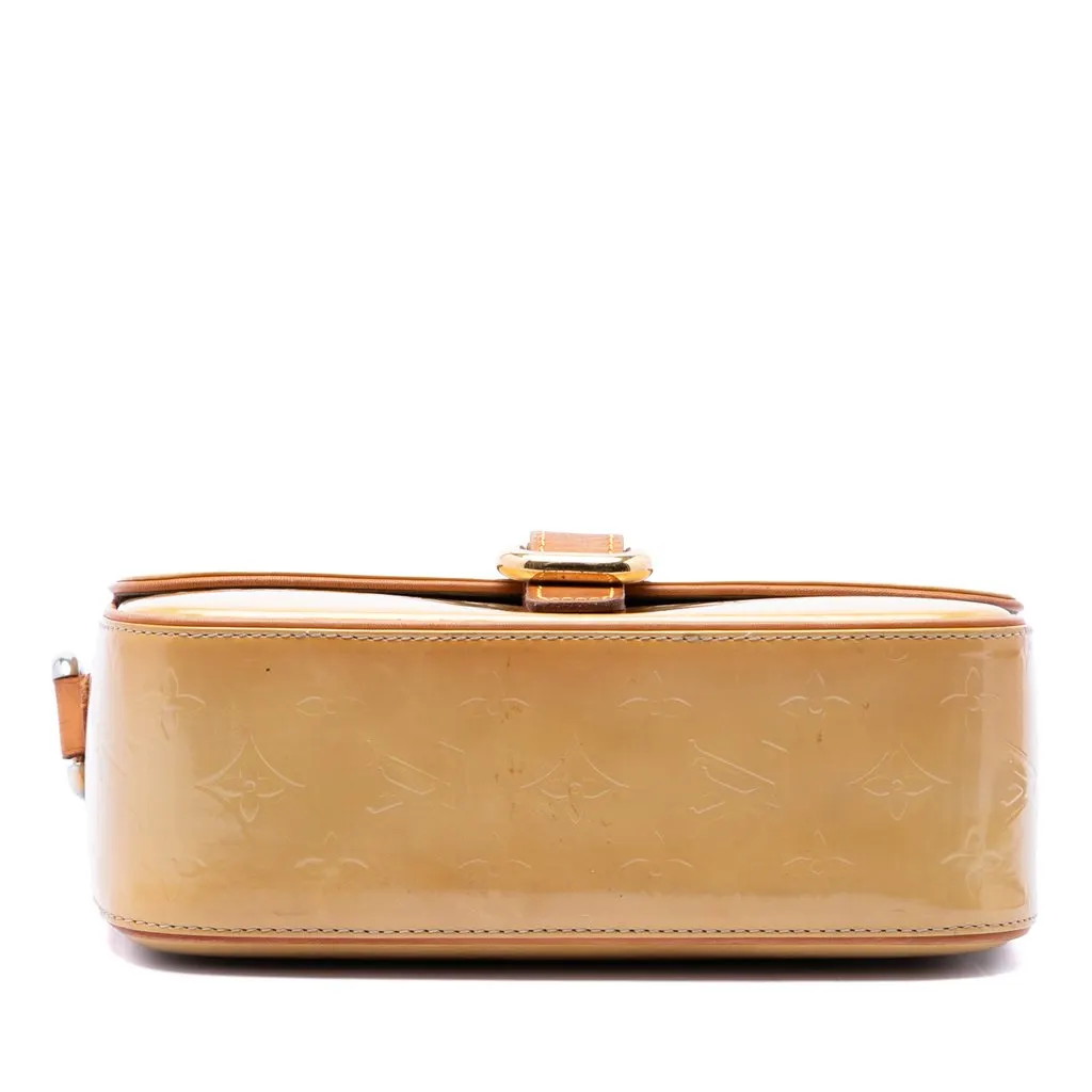 Louis Vuitton Monogram Vernis Christie GM Brown Leather Very good - Inside View