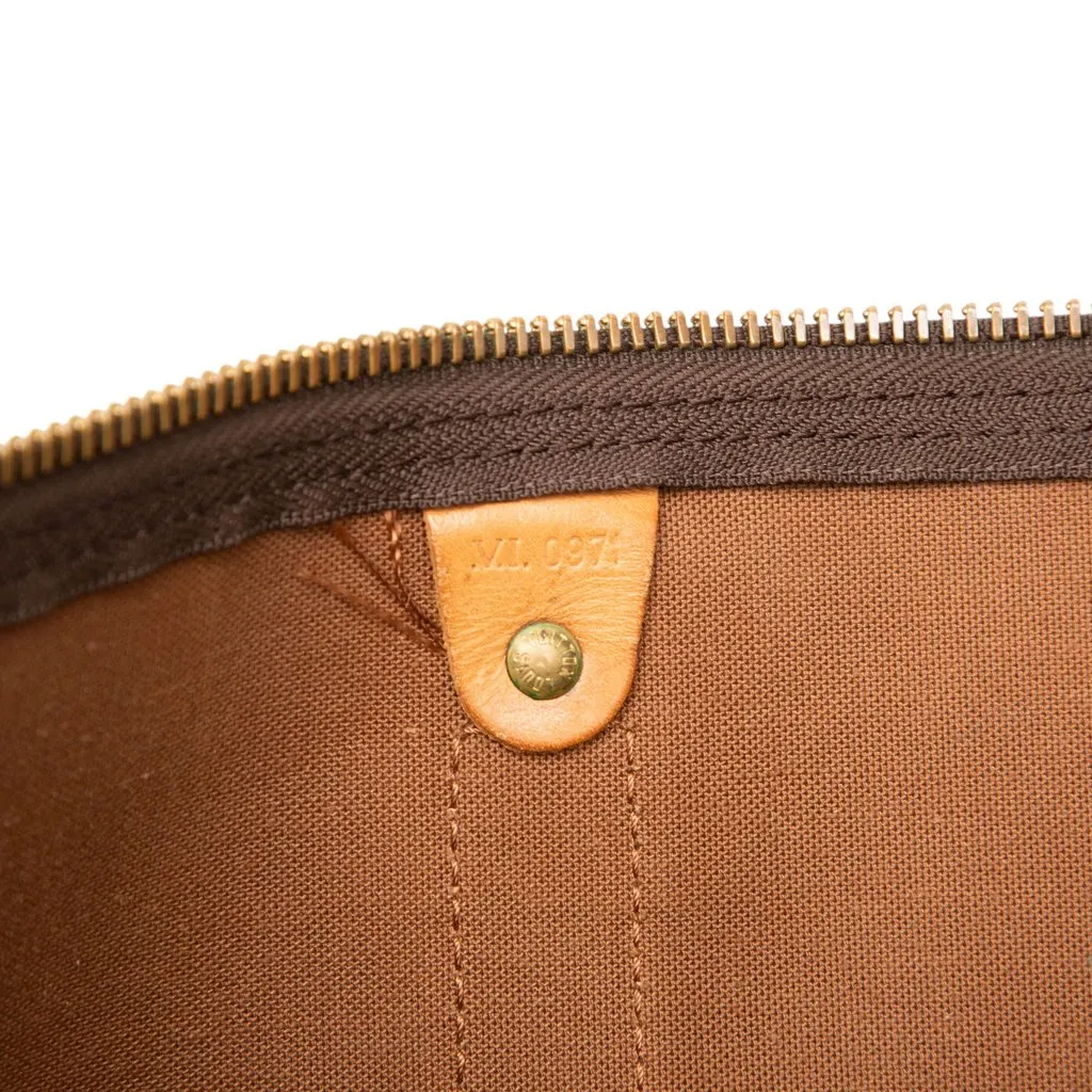 Louis Vuitton Monogram Keepall Bandouliere 60 Brown Good - Box View