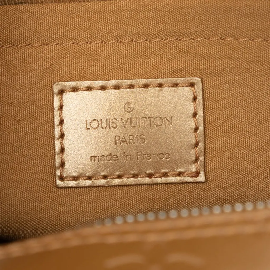 Louis Vuitton Monogram Mat Shelton Gold Leather Good - Box View