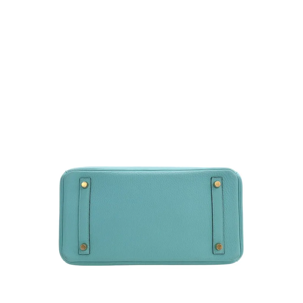Hermès Togo Birkin Retourne 30 Blue Leather Very good - Inside View