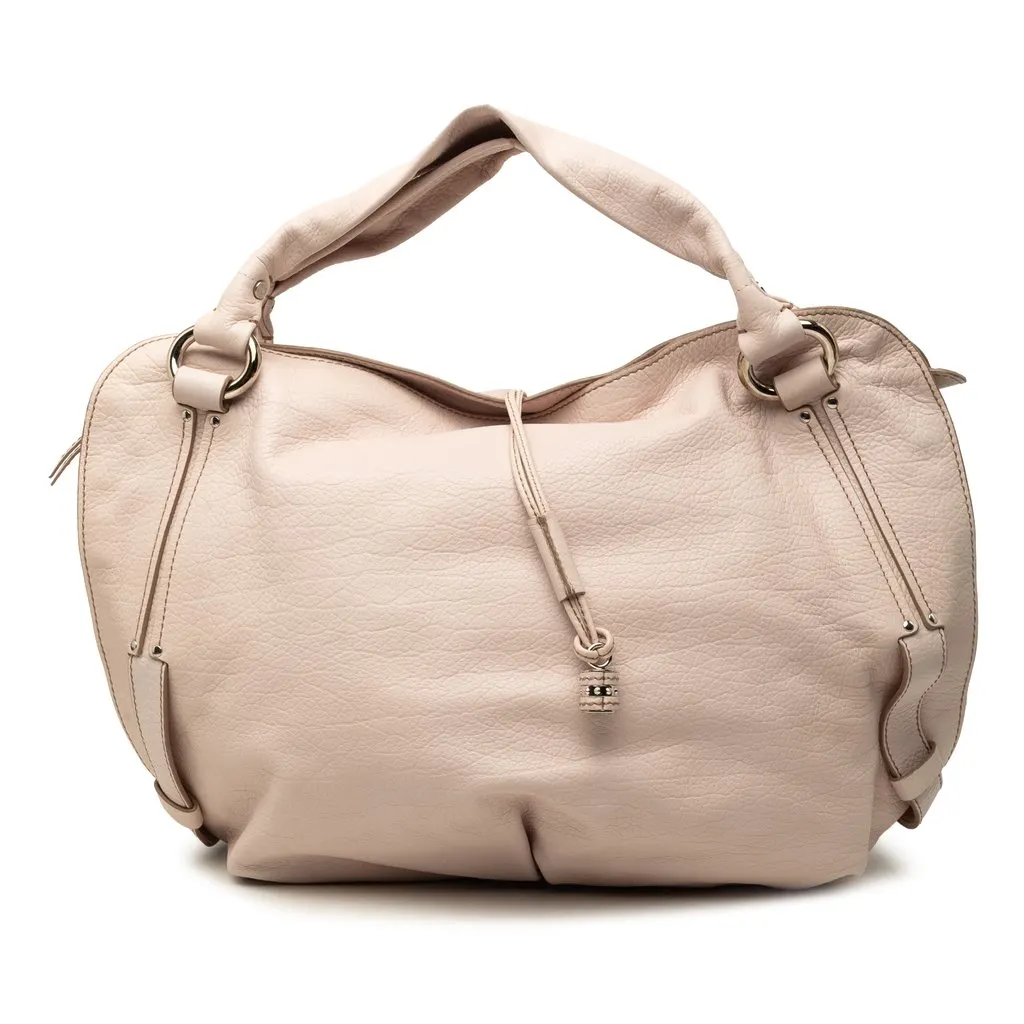 Celine Large Calfskin Bittersweet Hobo