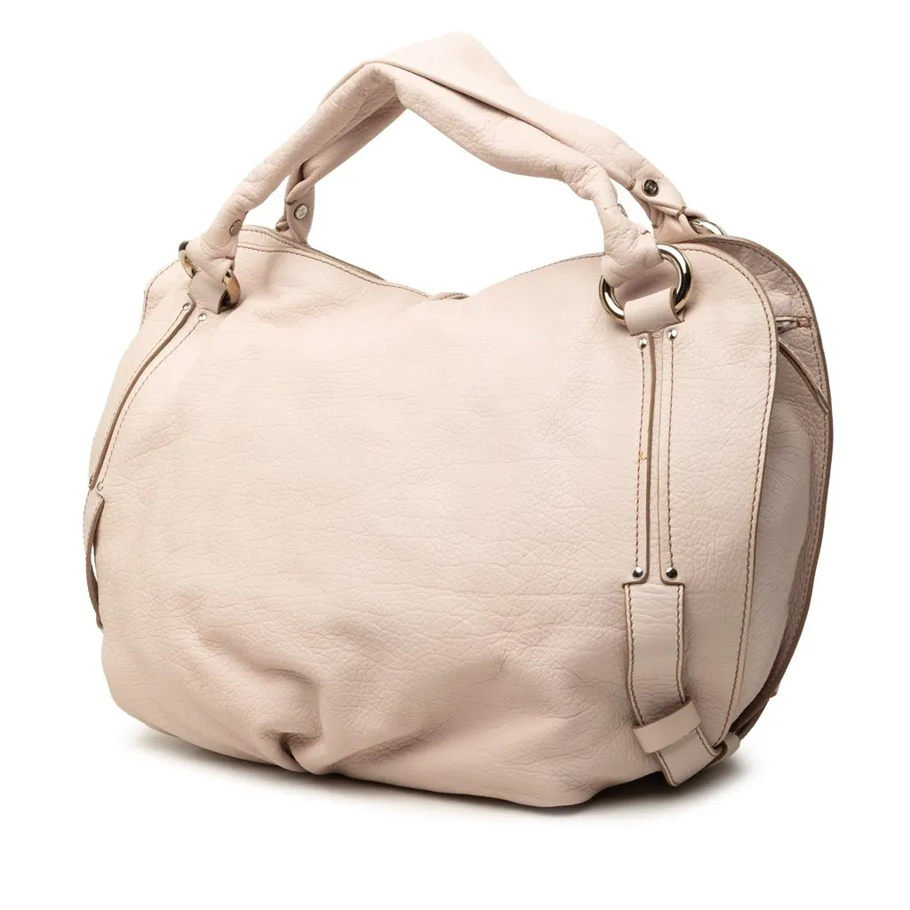 Celine Large Calfskin Bittersweet Hobo Pink Leather Very good - Back View
