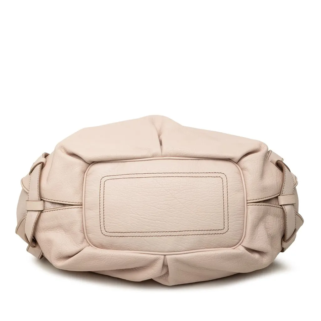 Celine Large Calfskin Bittersweet Hobo Pink Leather Very good - Inside View