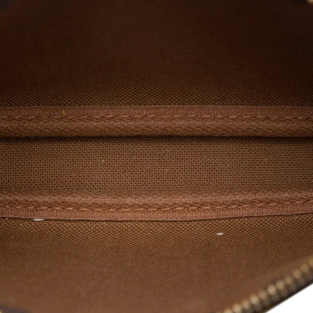Louis Vuitton Monogram Mini Pochette Accessoires Brown Very good - Model View