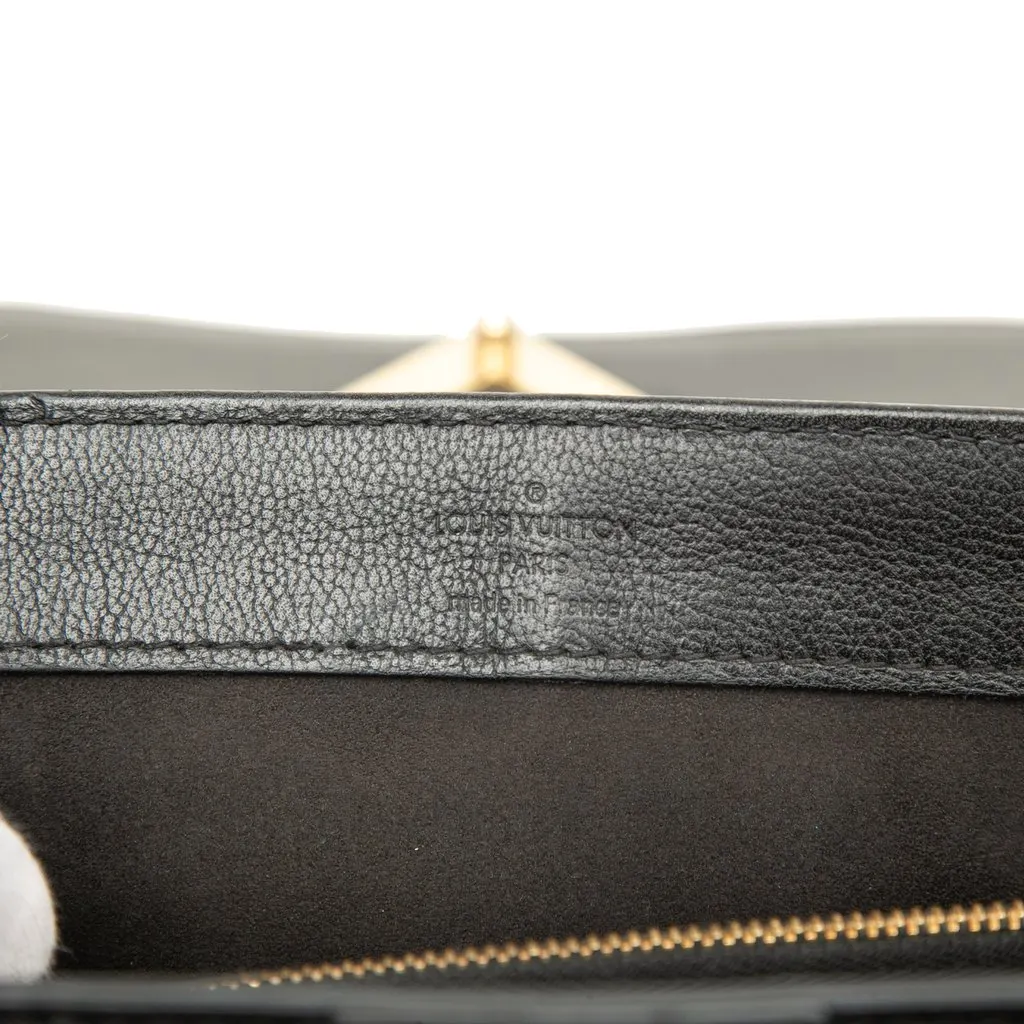 Louis Vuitton Monogram Very One Handle Black Leather Good - Box View
