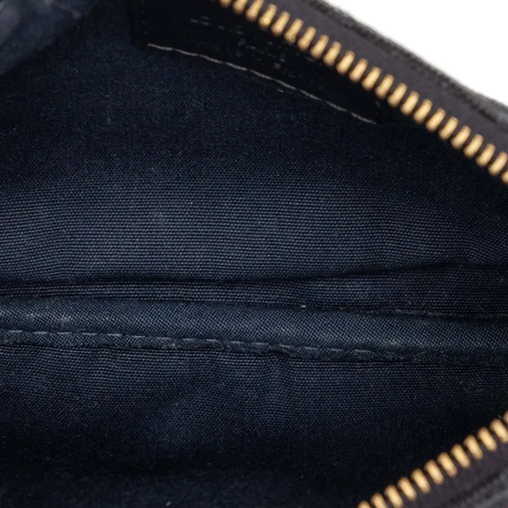 Louis Vuitton Monogram Mini Lin Anne Sophie Pouch Blue Very good - Model View