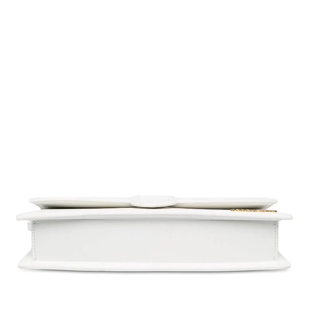 Jacquemus Calfskin Le Bambino Long White Leather Very good - Inside View