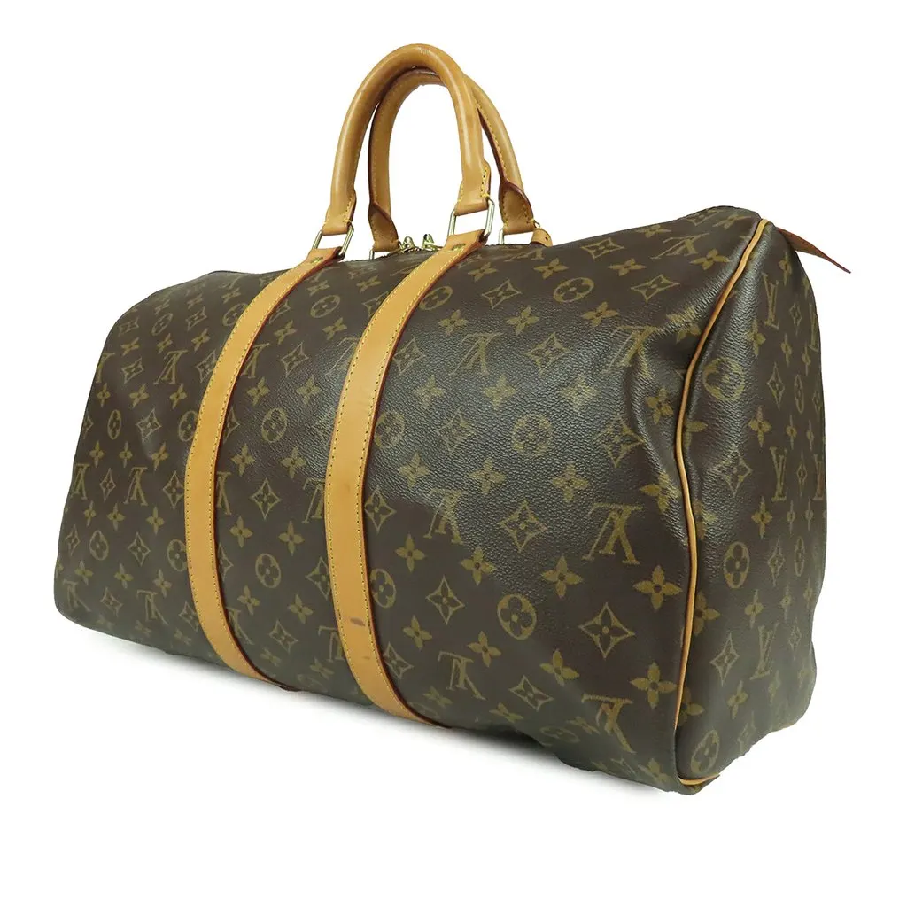 Louis Vuitton Monogram Keepall 45 Brown Very good - Back View