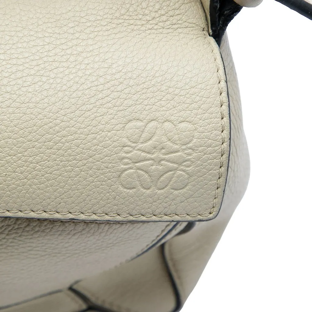 Loewe Small Calfskin Puzzle Satchel Brown Leather Good - Box View