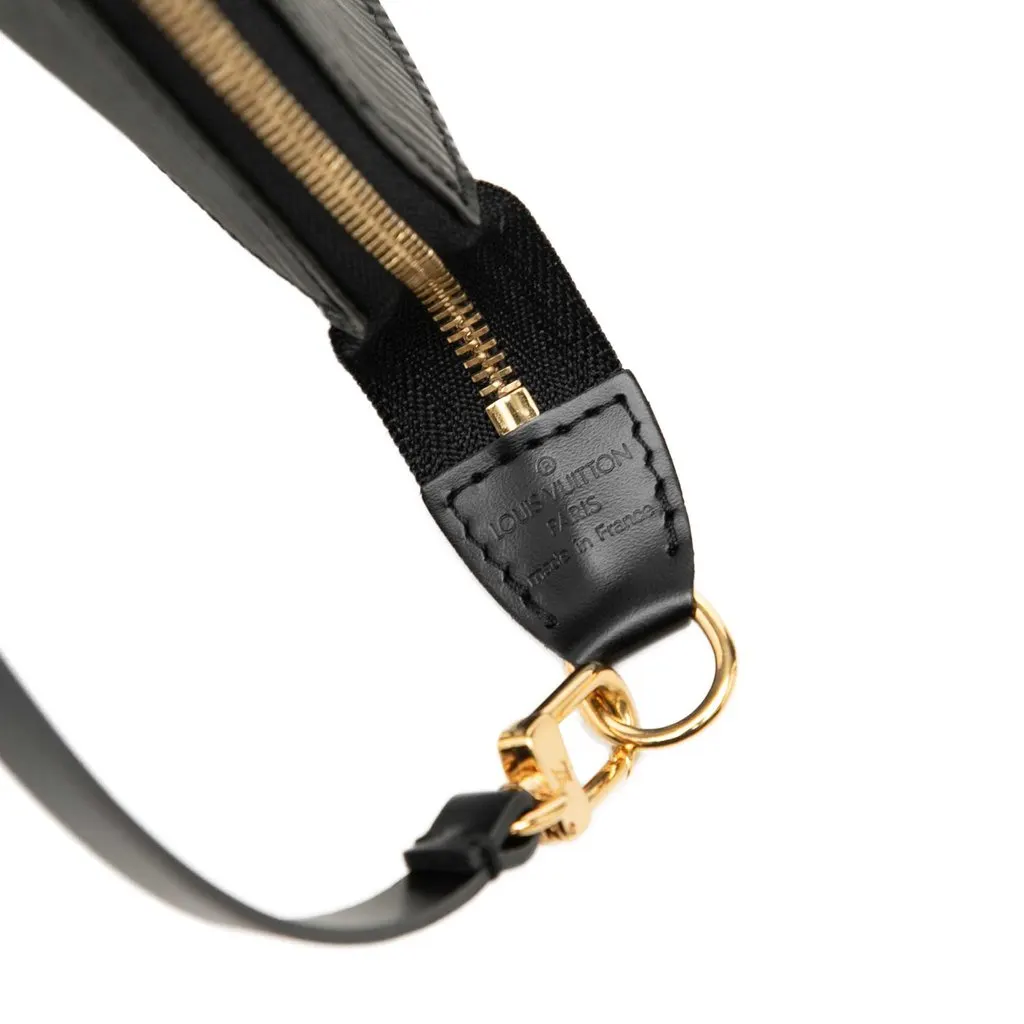 Louis Vuitton Epi Pochette Accessoires Black Leather Very good - Box View