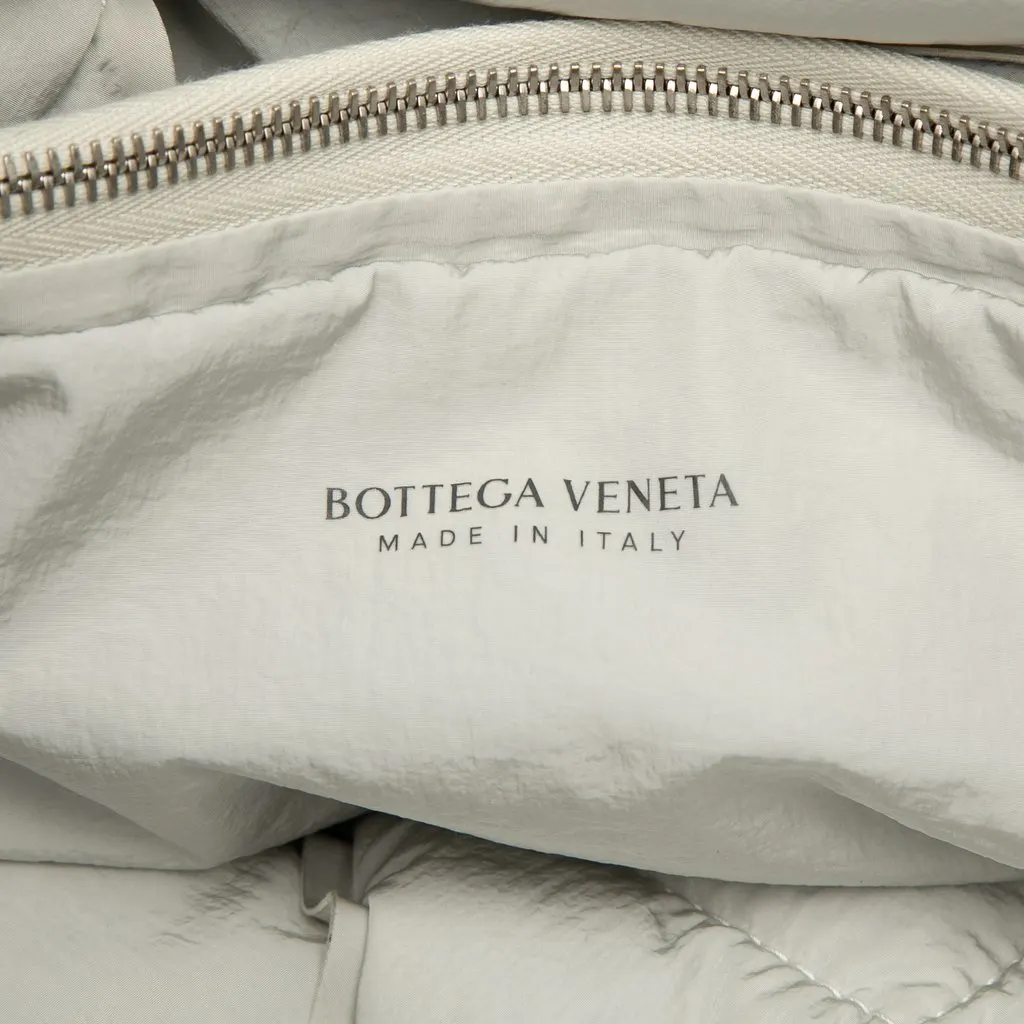 Bottega Veneta Padded Calfskin Maxi Intrecciato Squash Tote White Leather Very good - Box View