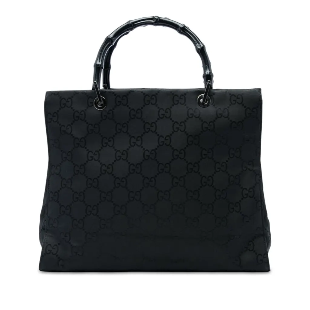 Gucci GG نايلون بامبو حقيبة يد