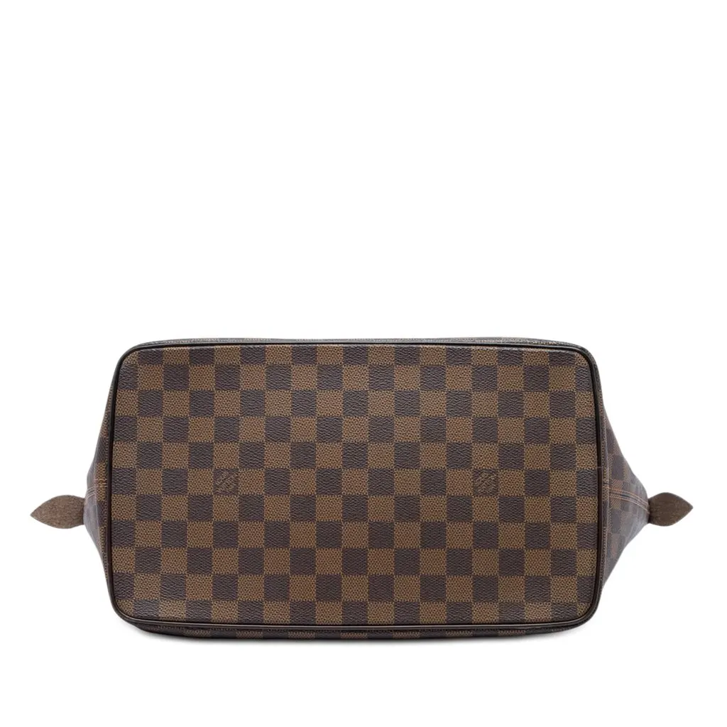 Louis Vuitton Damier Ebene Saleya MM Brown Canvas Very good - Inside View