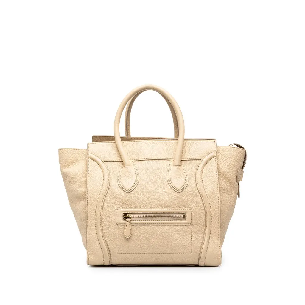 Celine Mini Calfskin Luggage Tote