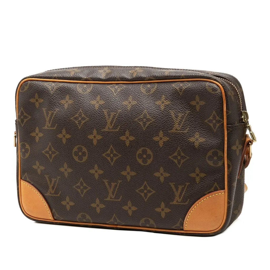 Louis Vuitton Monogram Trocadero 27 Brown Good - Back View